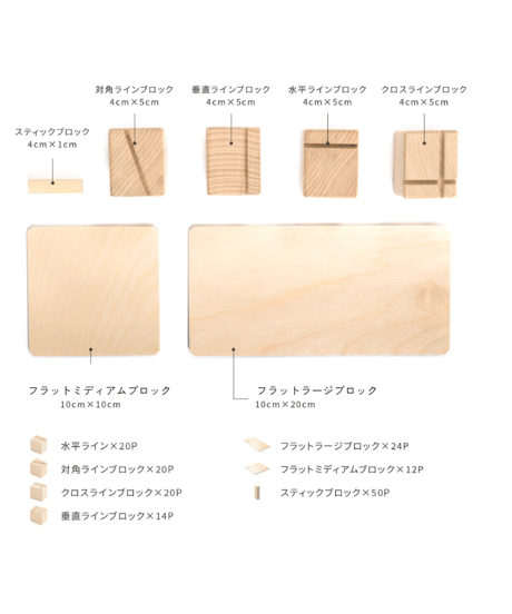 SMART LINES Medium/　JUST BLOCKS