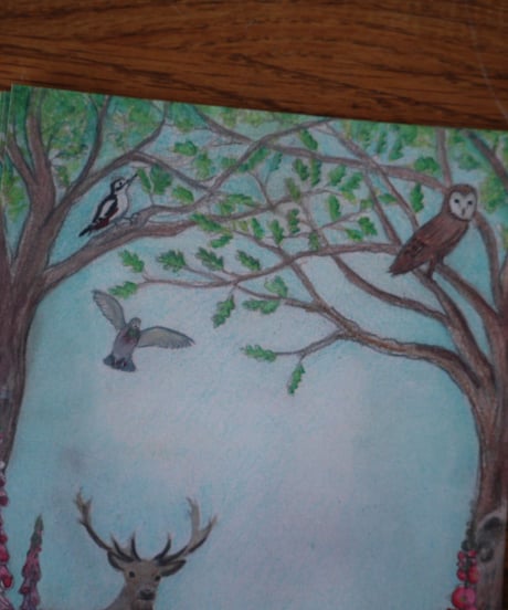 Woodland WRITING PAPER/Wilded Family