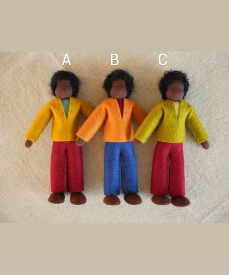 おとうさん ブラックスキン  /Ambrosius dolls