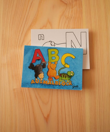 ABCぬりえ　ミニ
