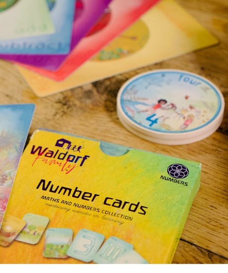 Number Cards Set /Waldorf Family