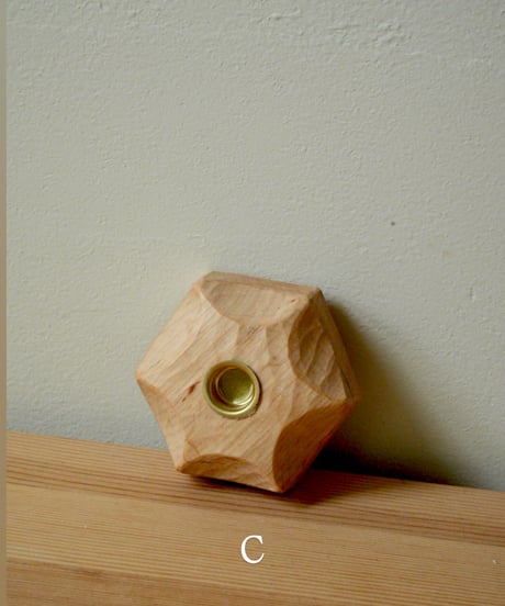CANDLEHOLDERS CARVED small /　RahmenArt