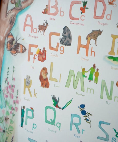 ABC POSTER  /　Wilded Family