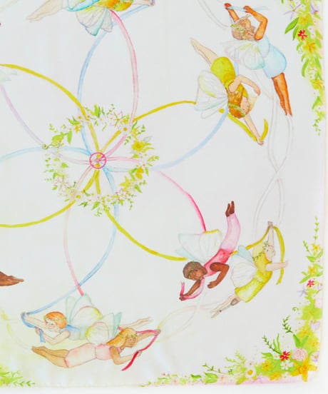 May Day Mini Playsilk  /Sarah's silks