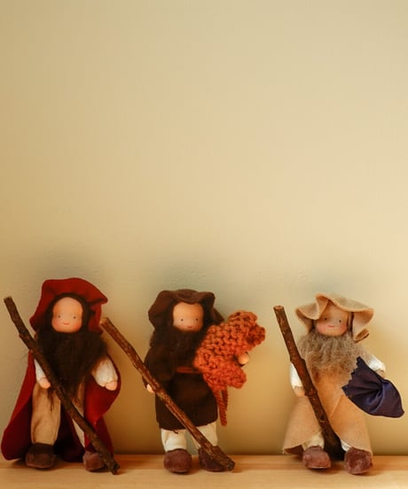 3Shepherds set  / Evi dolls