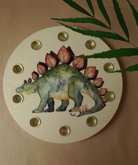 Birthday ring / dinosaur 22cm 楓