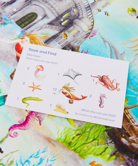 Mermaid Seek & Find /Sarah's silks