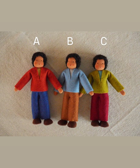 おとうさん ブラウンスキン  /Ambrosius dolls
