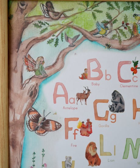 ABC POSTER  /　Wilded Family