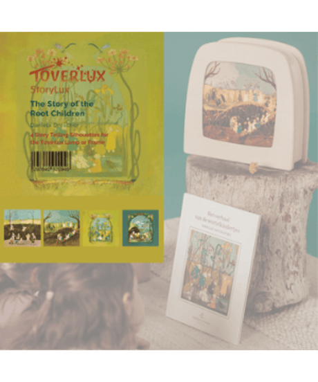 The Story of the Root Children(根っこのこどもたち目をさます)　シルエット4枚セット　/　Toverlux