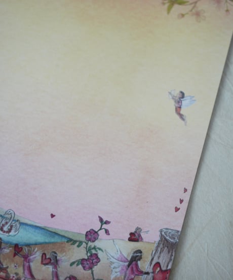 Valentine WRITING PAPER/Wilded　Family