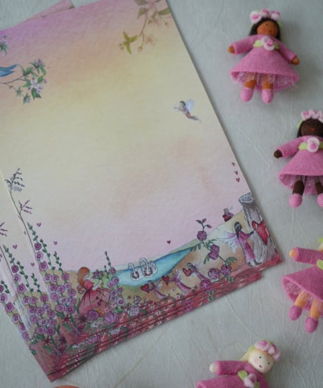 Valentine WRITING PAPER/Wilded　Family