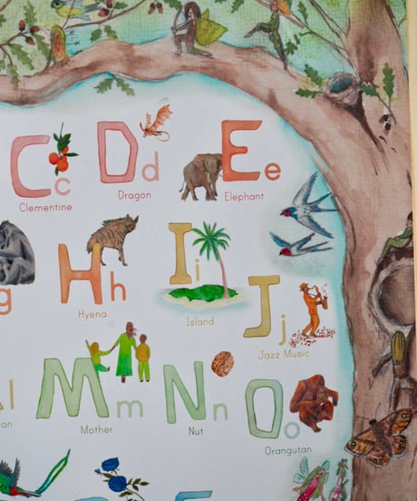 ABC POSTER  /　Wilded Family