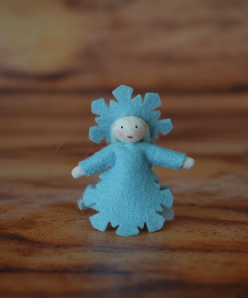 雪の結晶/ブルー ハンギング /Ambrosius dolls | Moinapi