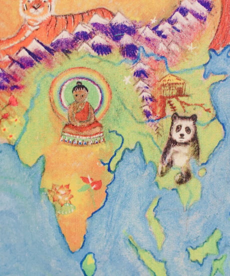 World map/Waldorf Family【ラッピング対象外】
