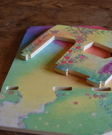 【受注商品】  Waldorf family wooden play house /WildedFamily
