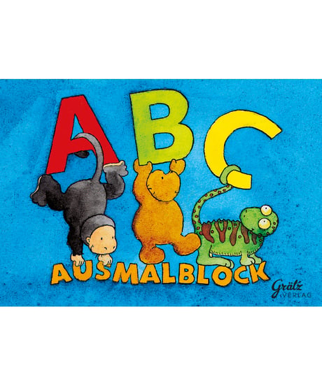 ABCぬりえ　ミニ