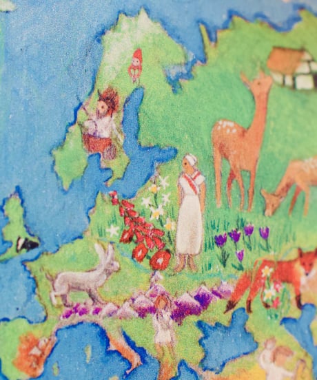 World map/Waldorf Family【ラッピング対象外】