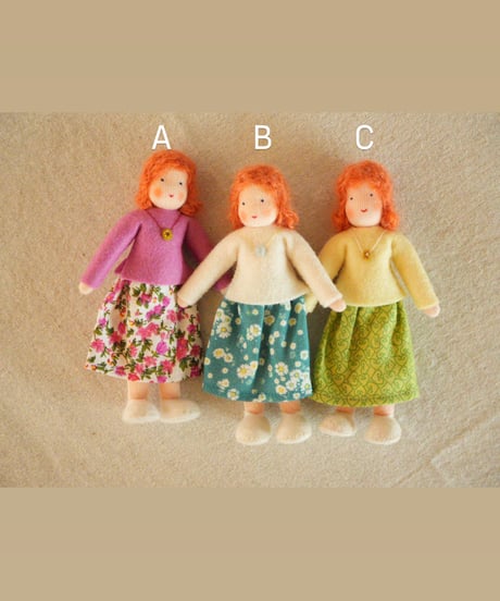 おかあさん オレンジヘア /Ambrosius dolls
