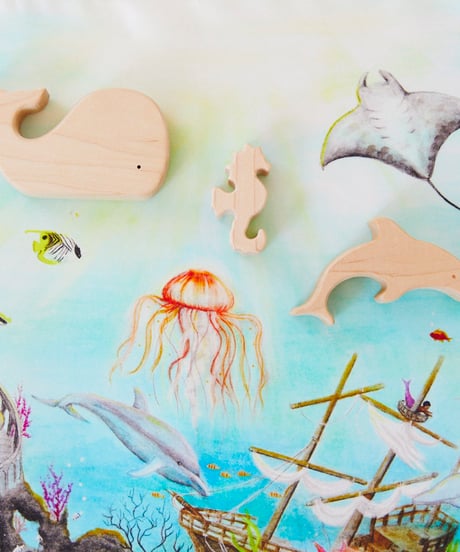 Mermaid Seek & Find /Sarah's silks