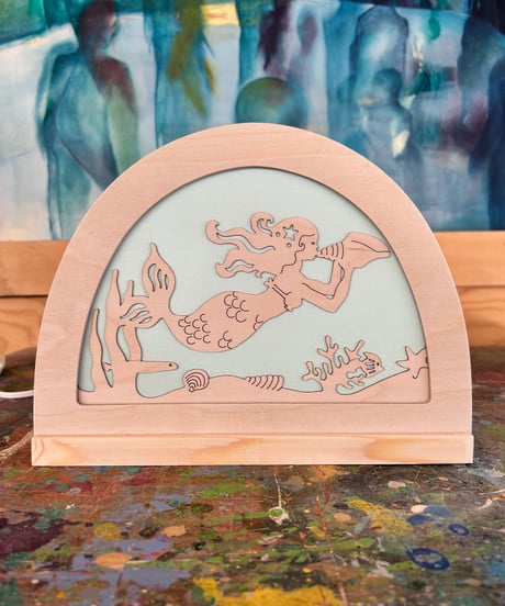 Mermaid Silhouette /  Atelier DeNoest
