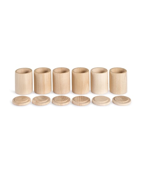 Natural cups with lid　 / grapat