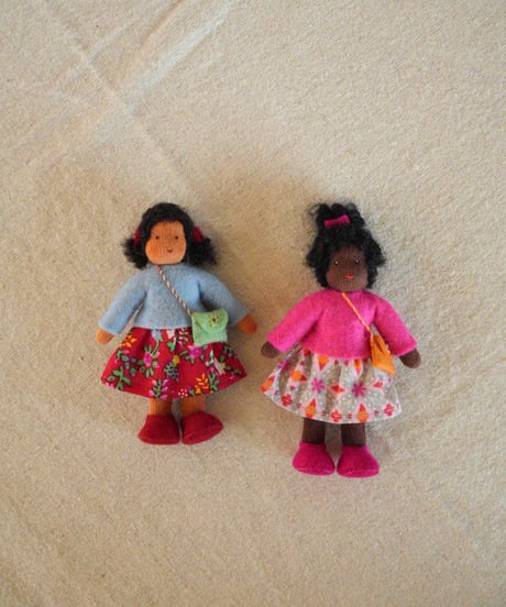 おんなのこ　ブラウン・ブラックスキン/Ambrosius dolls