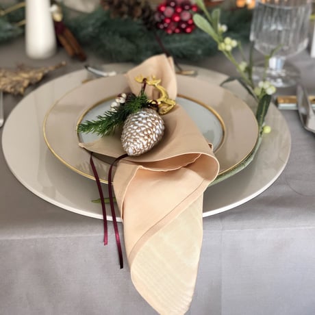 刺繍テーブルクロス 8枚ナプキンセット CATEGORY テーブルクロス・ランナー・ナプキン | MY Dear LIFE