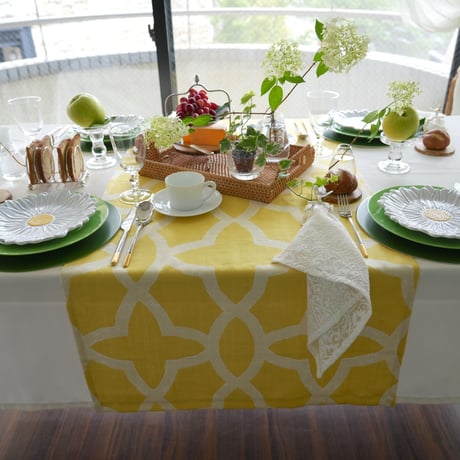 Jim Thompson アクセントランナー　Moroccan  Egg Yellow