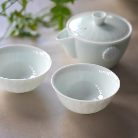 茶杯　菊花