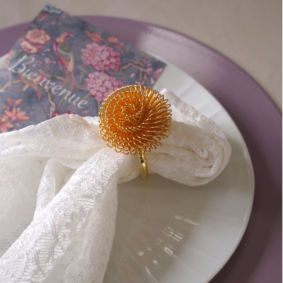 蚤の市】ナプキンリング6個セット | MY Dear LIFE