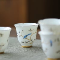 茶杯 SS　枝の鳥
