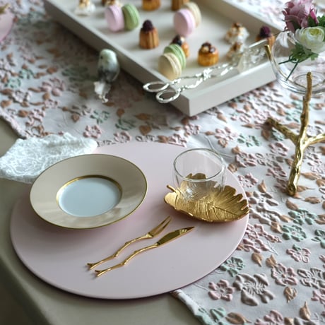 アクセントランナー　Floral Pink