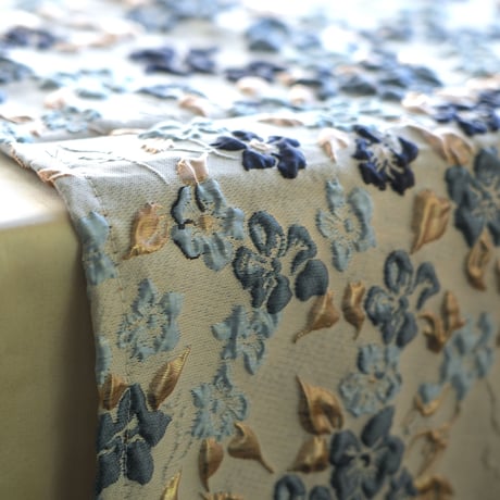 アクセントランナー　Floral Blue