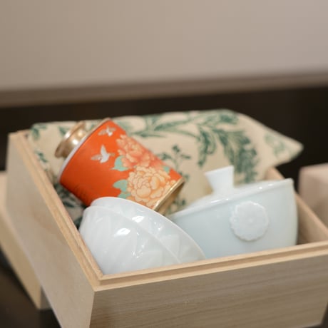 茶器セット　菊花