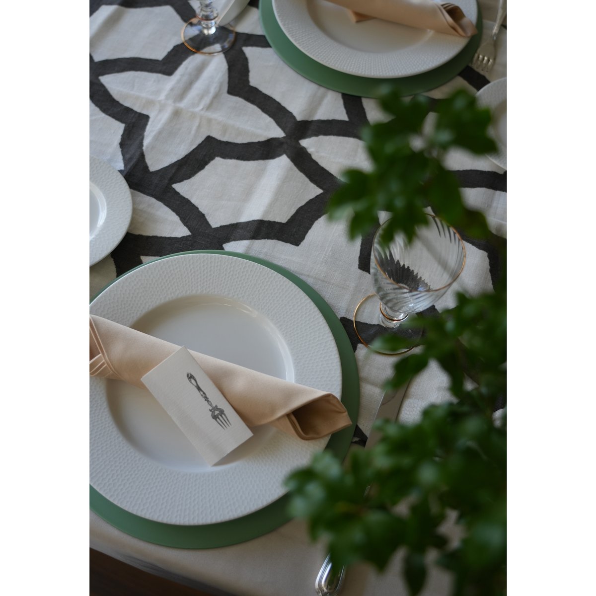 テーブルナプキン2枚セット ライトベージュ | MY Dear LIFE