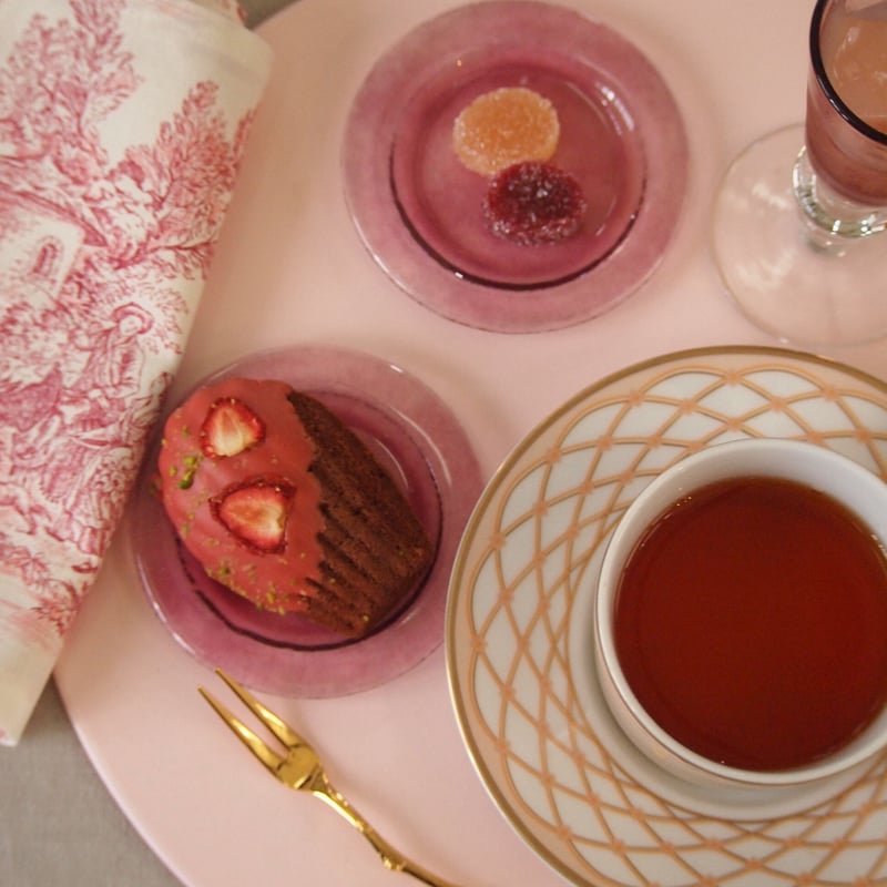 リバーシブルプレイスマット フューシャ＆ベビーピンク | MY Dear LIFE