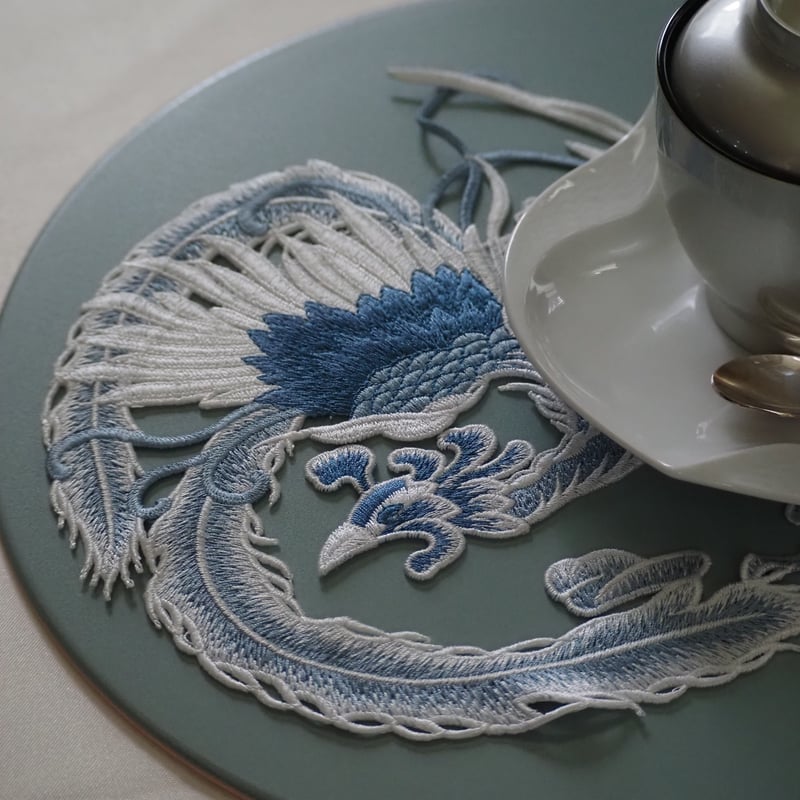 刺繍コースター／ドイリー 鳳凰 | MY Dear LIFE