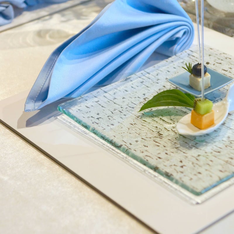 正角折敷　ペパーミントブルー　ティファニーブルー　２枚 正角折敷 ペパーミントブルー ティファニーブルー 2枚 - メルカリ