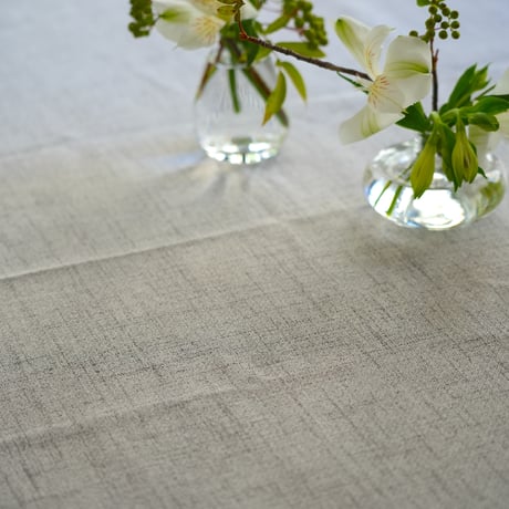 撥水加工テーブルクロス　Nordique Gray