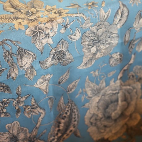 アクセントランナー　Botanical Blue