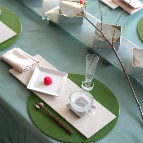 ゴールドとシルバーのリバーシブル折敷プレート 6枚セット CATEGORY プレイスマット ・折敷・トレー・コースター | MY Dear