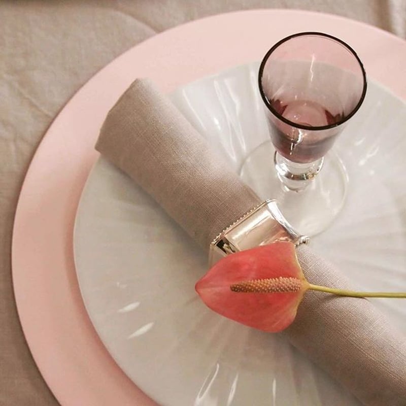 リバーシブルプレイスマット フューシャ＆ベビーピンク | MY Dear LIFE