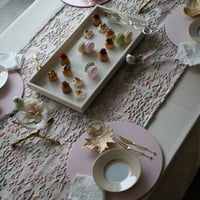 アクセントランナー　Floral Pink