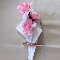 花包み　桃