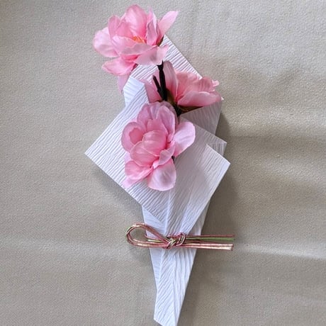 花包み　桃