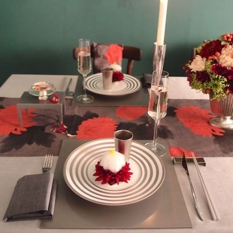 ゴールドとシルバーのリバーシブル折敷プレート 6枚セット CATEGORY