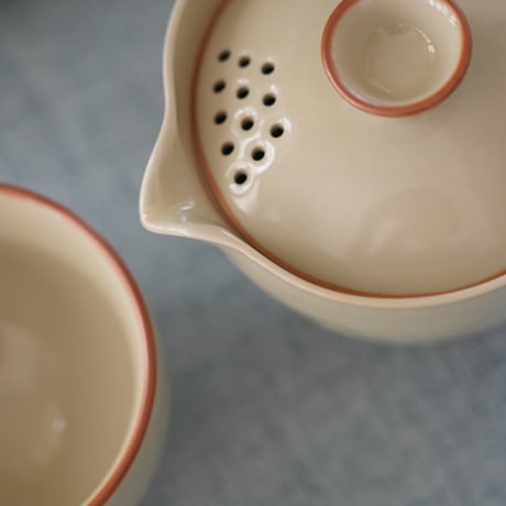 旅茶器４点set 　山河