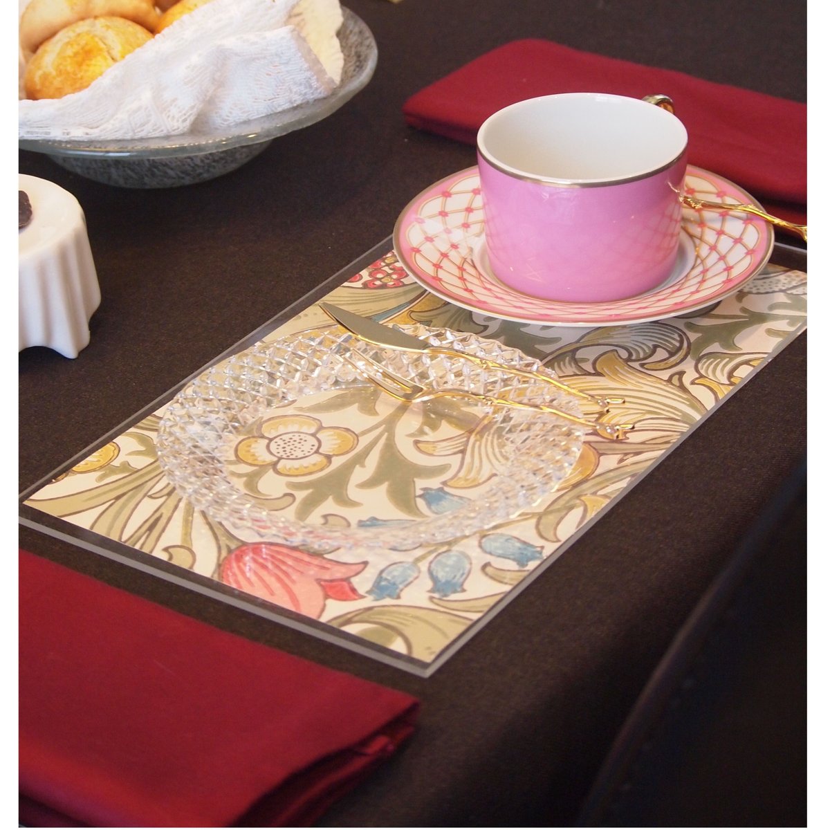 テーブルナプキン2枚セット ポートワイン | MY Dear LIFE