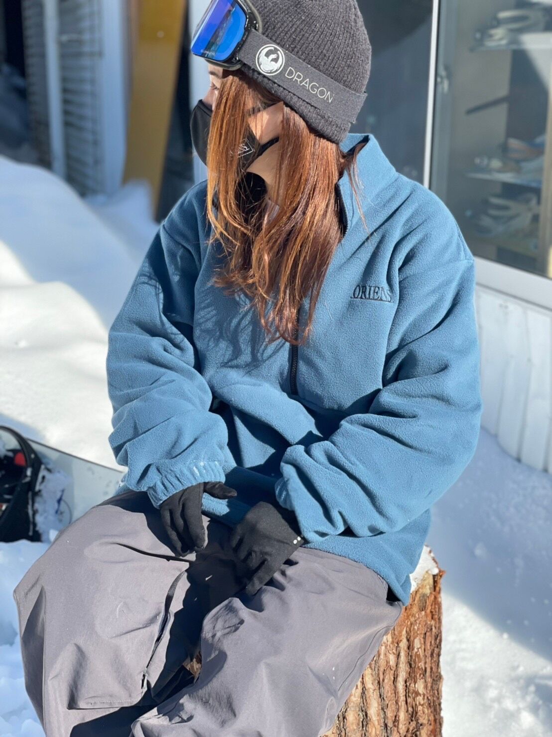 21 22 TEAM HALF ZIP FLEECE PULLOVER ORIENS LI